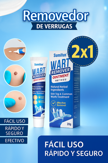 Pack de 2 cremas removedor de verrugas
