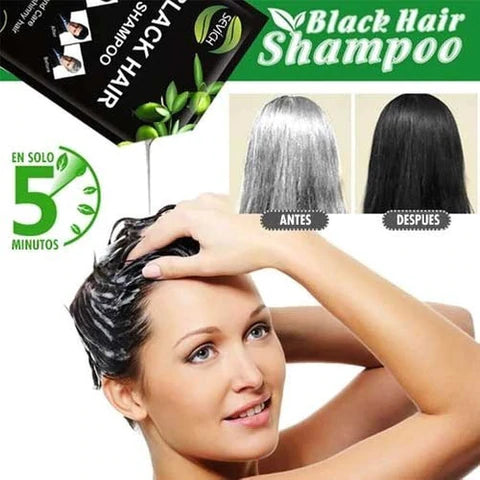 SHAMPOO ANTI CANAS - BLACK HAIR